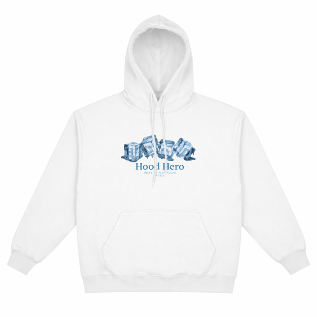 ice hoodie white